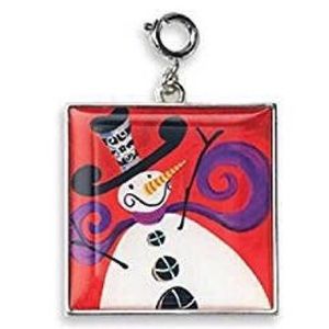 AUCTION PRICE👩🏻‍⚖️ Snowman Charm By Lisa Frost